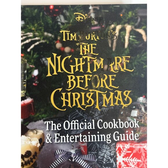 The Nightmare Before Christmas Cookbook Entertaining Guide Book Recipes Holiday - Picture 2 of 11